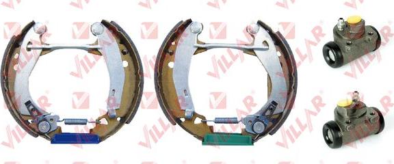 Villar 608.9810 - Brake Shoe Set www.autospares.lv