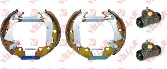 Villar 608.9828 - Brake Shoe Set www.autospares.lv