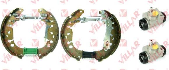 Villar 608.9358 - Brake Shoe Set www.autospares.lv