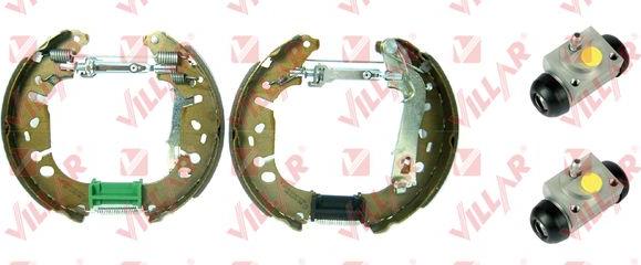 Villar 608.9304 - Brake Shoe Set www.autospares.lv