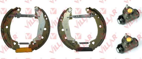 Villar 608.9372 - Bremžu loku komplekts www.autospares.lv