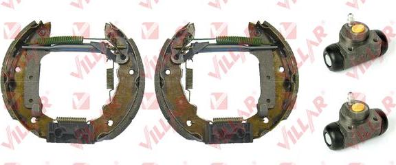 Villar 608.9259 - Brake Shoe Set www.autospares.lv