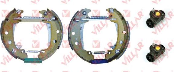 Villar 608.9278 - Brake Shoe Set www.autospares.lv