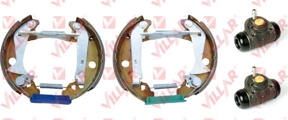 Villar 608.9777 - Bremžu loku komplekts www.autospares.lv