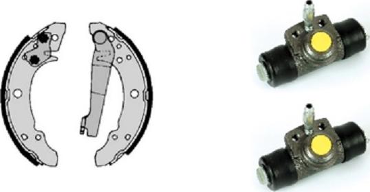 Villar 608.7799 - Brake Shoe Set www.autospares.lv