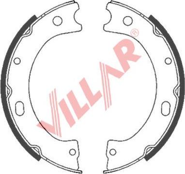 Villar 629.0854 - Bremžu loku kompl., Stāvbremze www.autospares.lv