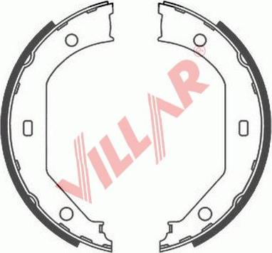 Villar 629.0810 - Bremžu loku kompl., Stāvbremze www.autospares.lv