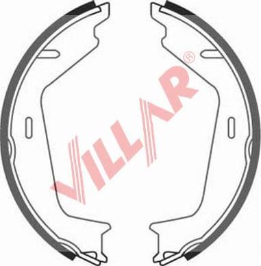 Villar 629.0830 - Bremžu loku kompl., Stāvbremze www.autospares.lv