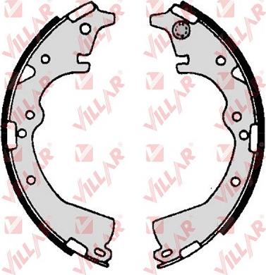 Villar 629.0879 - Brake Shoe Set www.autospares.lv