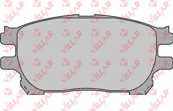 Villar 626.0999 - Brake Pad Set, disc brake www.autospares.lv