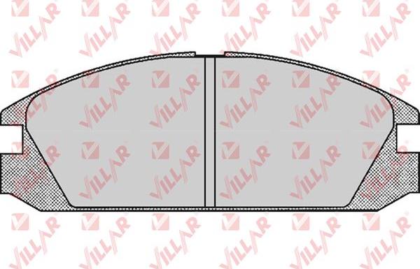 Villar 626.0552 - Brake Pad Set, disc brake www.autospares.lv