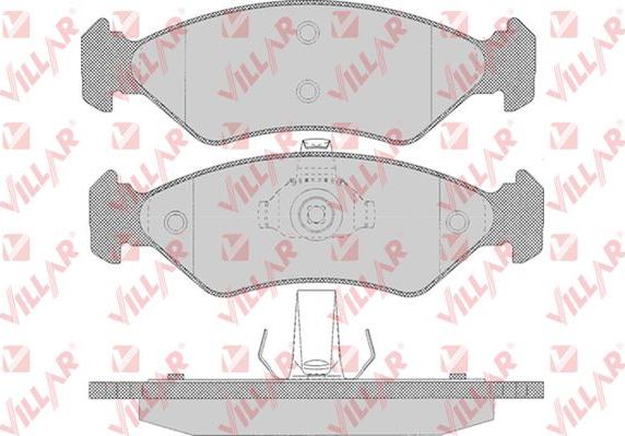 Lucas Electrical GDB1316 - Тормозные колодки, дисковые, комплект www.autospares.lv