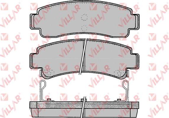 Ferodo FDB1026 - Bremžu uzliku kompl., Disku bremzes www.autospares.lv