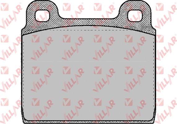 Villar 626.0109 - Bremžu uzliku kompl., Disku bremzes www.autospares.lv