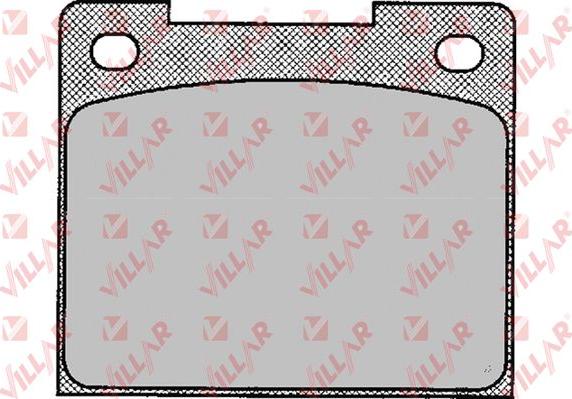 Villar 626.0113 - Brake Pad Set, disc brake www.autospares.lv