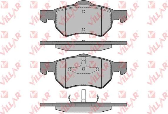 Villar 626.0841 - Brake Pad Set, disc brake www.autospares.lv