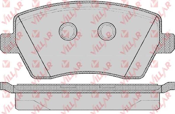 Triscan P 68 033X - Brake Pad Set, disc brake www.autospares.lv