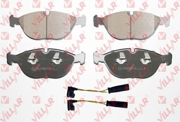 Villar 626.0881G - Brake Pad Set, disc brake www.autospares.lv