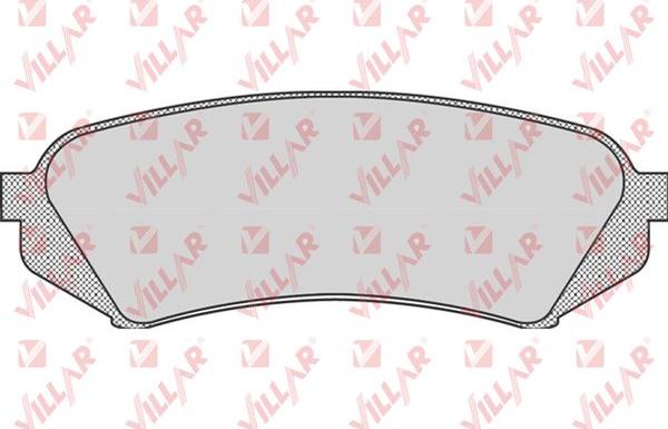 Villar 626.0835 - Brake Pad Set, disc brake www.autospares.lv