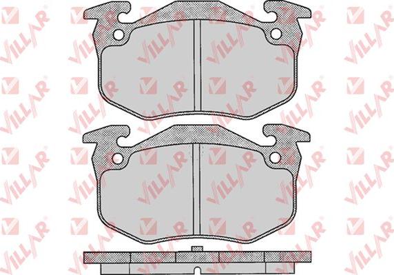 Villar 626.0307 - Brake Pad Set, disc brake www.autospares.lv