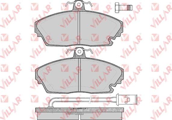 Villar 626.0339 - Brake Pad Set, disc brake www.autospares.lv