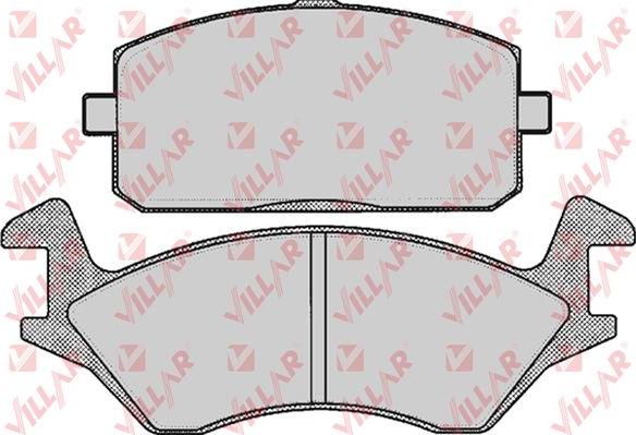 Villar 626.0251 - Brake Pad Set, disc brake www.autospares.lv