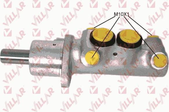 Villar 621.3494 - Brake Master Cylinder www.autospares.lv