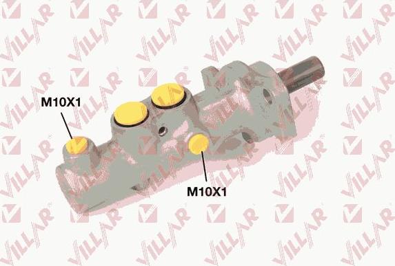 Villar 621.2387 - Brake Master Cylinder www.autospares.lv