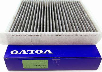 Volvo 30630752 - Filtrs, Salona telpas gaiss www.autospares.lv