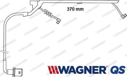 Wagner 587040W - Indikators, Bremžu uzliku nodilums www.autospares.lv