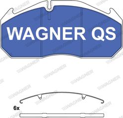 Wagner 2903004950 - Bremžu uzliku kompl., Disku bremzes www.autospares.lv