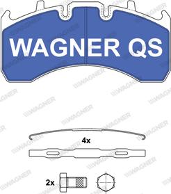 Wagner 2916904950 - Bremžu uzliku kompl., Disku bremzes www.autospares.lv