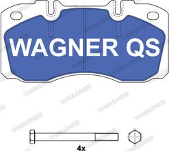 Wagner 2912204960 - Bremžu uzliku kompl., Disku bremzes www.autospares.lv