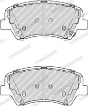 Wagner QC1595 - Bremžu uzliku kompl., Disku bremzes www.autospares.lv