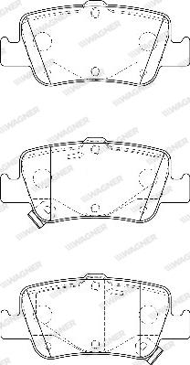 Wagner WBP24664A - Bremžu uzliku kompl., Disku bremzes www.autospares.lv