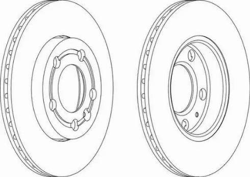 Trusting DF553 - Brake Disc www.autospares.lv