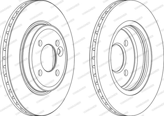 Wagner WGR1127-1 - Bremžu diski www.autospares.lv