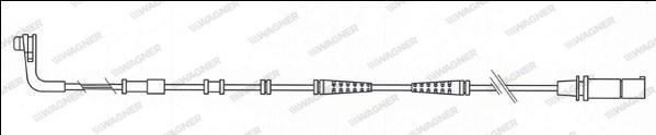 Wagner WWI330 - Indikators, Bremžu uzliku nodilums www.autospares.lv