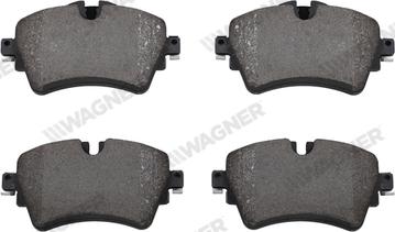 Wagner WZD1801-D - Bremžu uzliku kompl., Disku bremzes www.autospares.lv