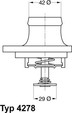 WAHLER 427880D - Termostats, Dzesēšanas šķidrums www.autospares.lv