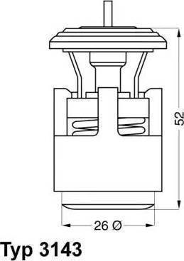 RIDER RD.1517627487 - Термостат охлаждающей жидкости / корпус www.autospares.lv