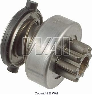 WAI 54-9195-ZEN - Pinion, bendix, starter www.autospares.lv