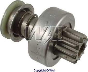 WAI 54-9150 - Zobrats, Starteris www.autospares.lv