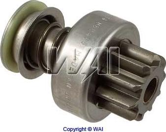 WAI 54-9151 - Zobrats, Starteris www.autospares.lv