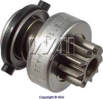 WAI 54-9157 - Zobrats, Starteris www.autospares.lv