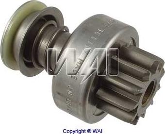 WAI 54-9109 - Zobrats, Starteris www.autospares.lv