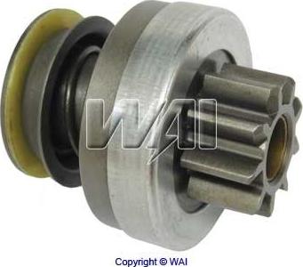 WAI 54-9104 - Zobrats, Starteris www.autospares.lv