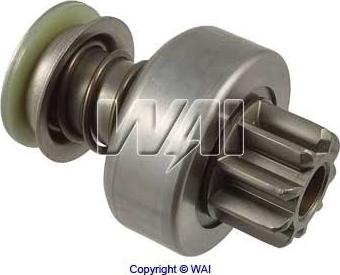 WAI 54-9108 - Pinion, bendix, starter www.autospares.lv