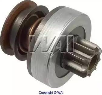 WAI 54-9118 - Ведущая шестерня, бендикс, стартер www.autospares.lv