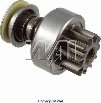 WAI 54-9113-ZEN - Ведущая шестерня, бендикс, стартер www.autospares.lv